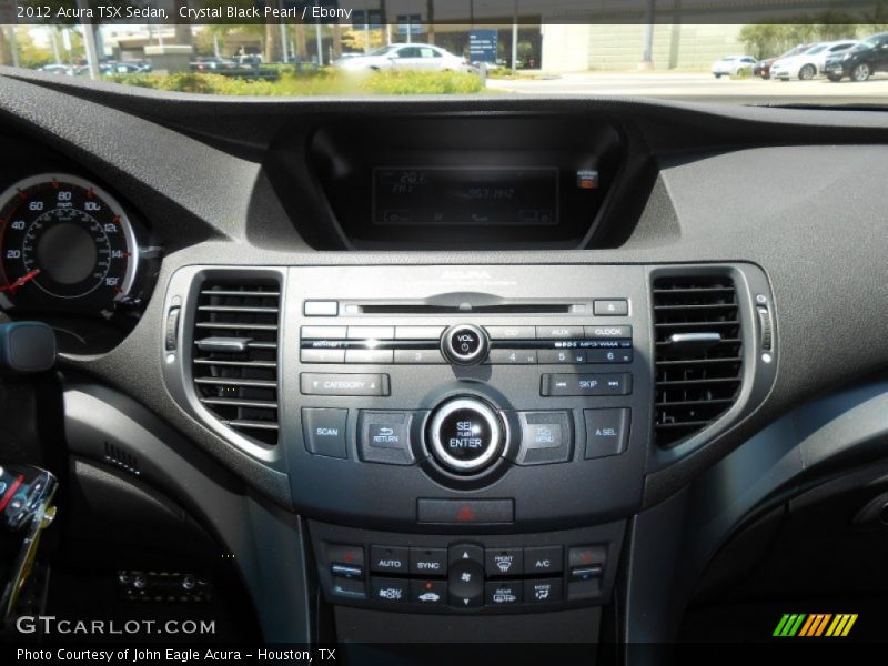 Controls of 2012 TSX Sedan