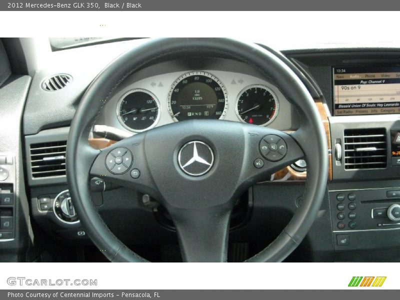 Black / Black 2012 Mercedes-Benz GLK 350
