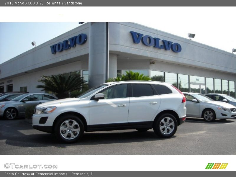 Ice White / Sandstone 2013 Volvo XC60 3.2