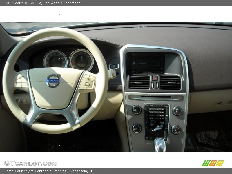Ice White / Sandstone 2013 Volvo XC60 3.2