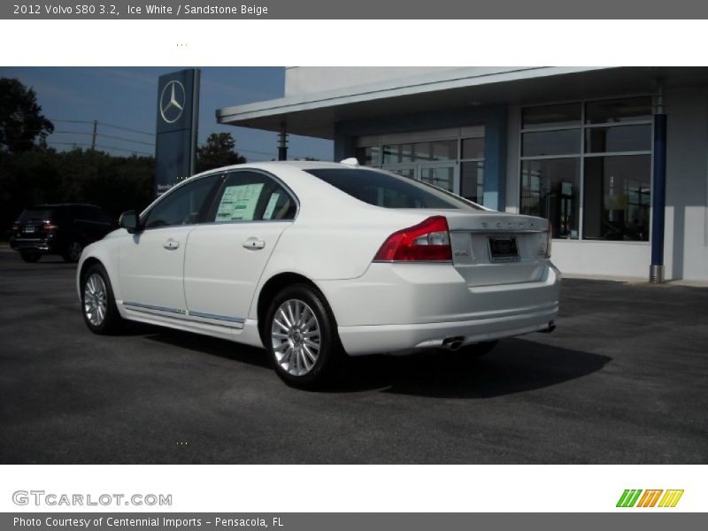 Ice White / Sandstone Beige 2012 Volvo S80 3.2