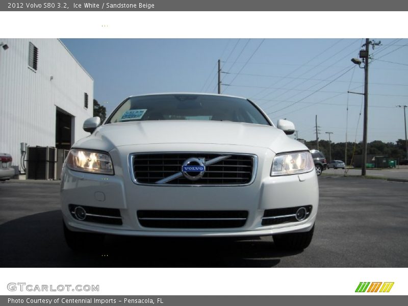 Ice White / Sandstone Beige 2012 Volvo S80 3.2