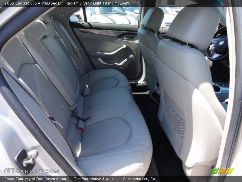 Radiant Silver / Light Titanium/Ebony 2009 Cadillac CTS 4 AWD Sedan