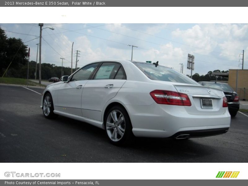Polar White / Black 2013 Mercedes-Benz E 350 Sedan
