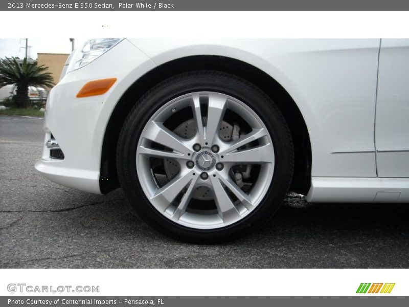 Polar White / Black 2013 Mercedes-Benz E 350 Sedan