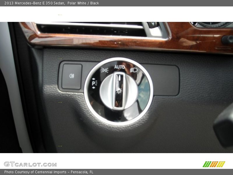 Controls of 2013 E 350 Sedan
