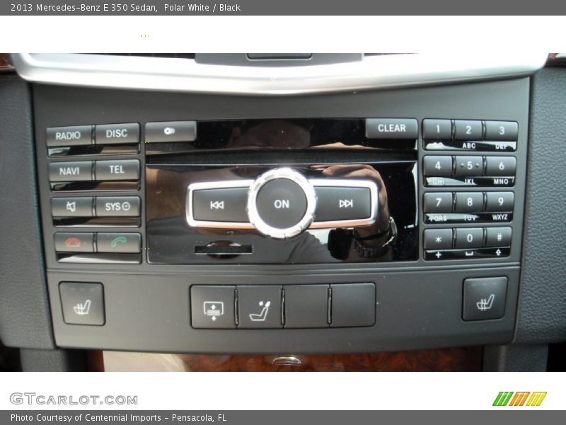 Controls of 2013 E 350 Sedan