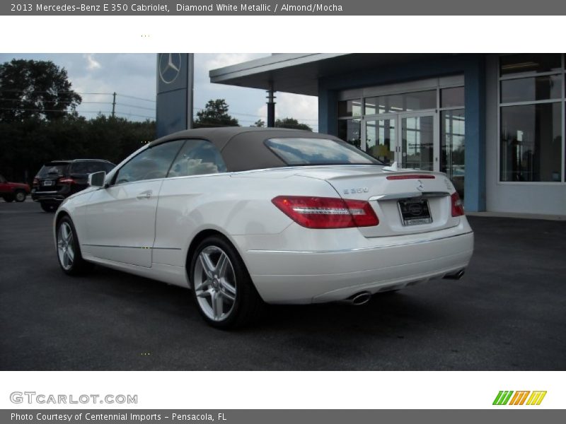 Diamond White Metallic / Almond/Mocha 2013 Mercedes-Benz E 350 Cabriolet