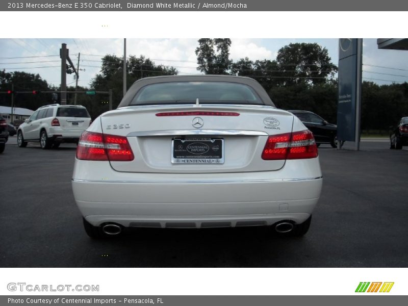 Diamond White Metallic / Almond/Mocha 2013 Mercedes-Benz E 350 Cabriolet