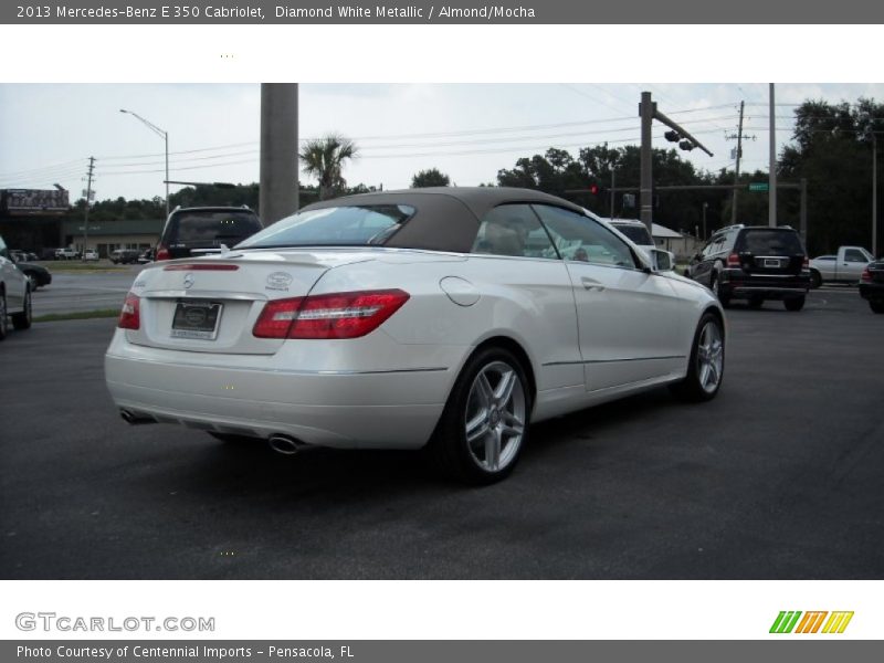 Diamond White Metallic / Almond/Mocha 2013 Mercedes-Benz E 350 Cabriolet