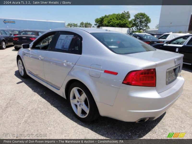 Satin Silver Metallic / Ebony 2004 Acura TL 3.2
