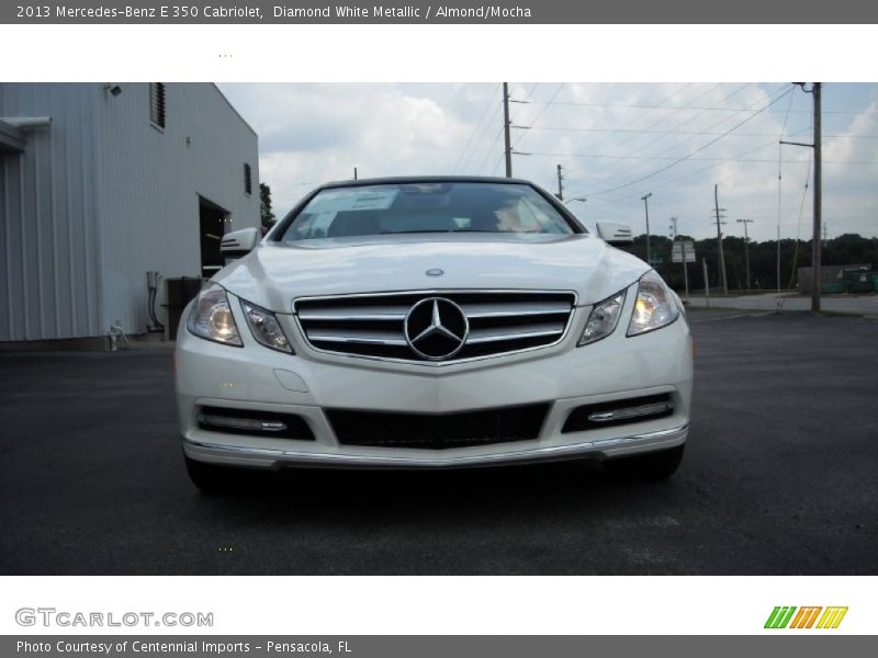 Diamond White Metallic / Almond/Mocha 2013 Mercedes-Benz E 350 Cabriolet