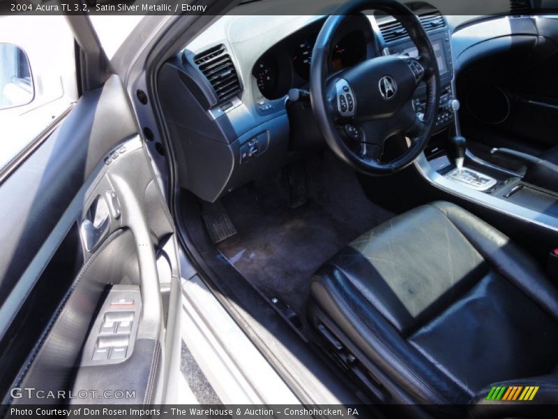 Satin Silver Metallic / Ebony 2004 Acura TL 3.2