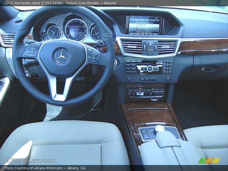 Indium Grey Metallic / Almond 2013 Mercedes-Benz E 350 Sedan