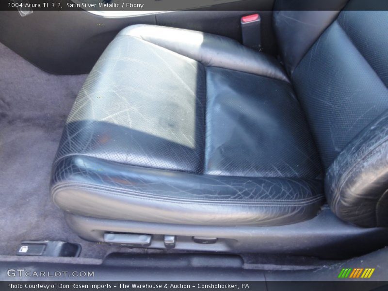 Satin Silver Metallic / Ebony 2004 Acura TL 3.2