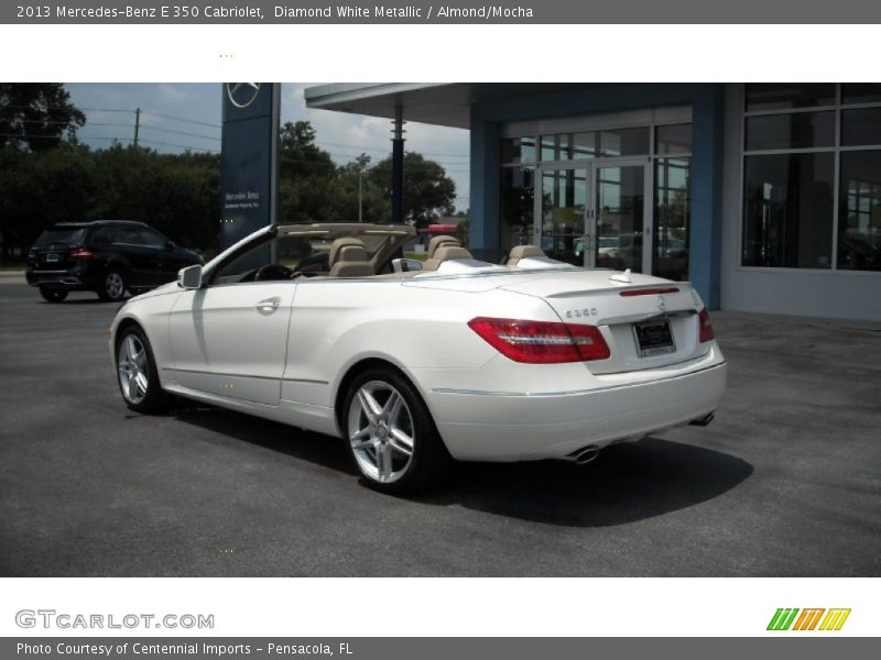 Diamond White Metallic / Almond/Mocha 2013 Mercedes-Benz E 350 Cabriolet