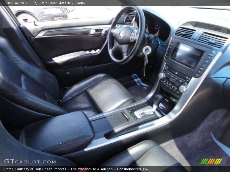 Satin Silver Metallic / Ebony 2004 Acura TL 3.2