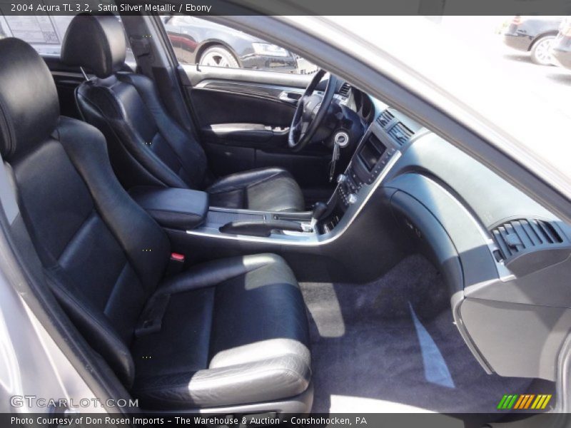 Satin Silver Metallic / Ebony 2004 Acura TL 3.2