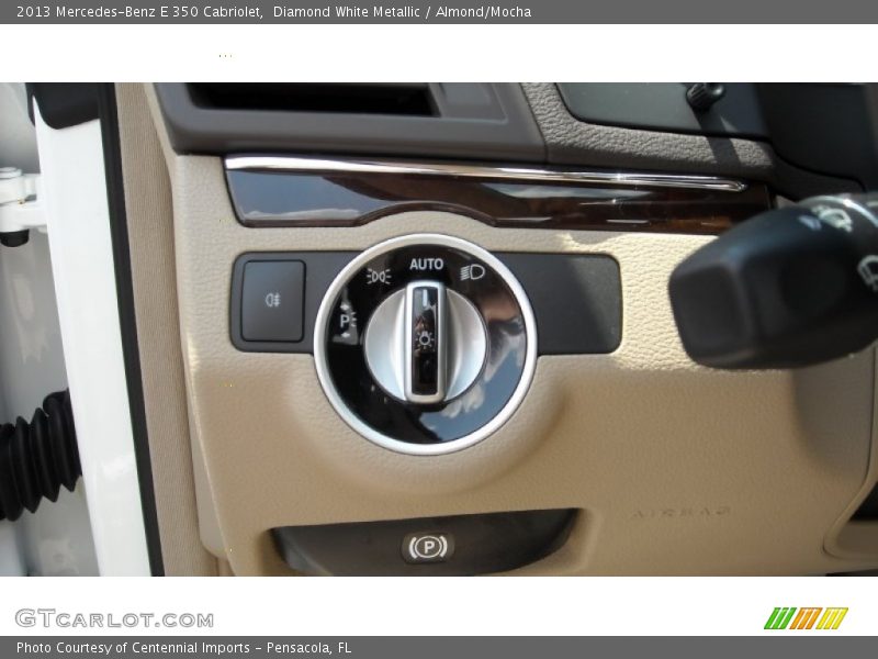 Controls of 2013 E 350 Cabriolet