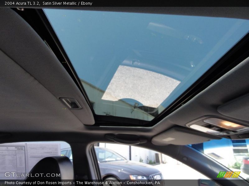 Satin Silver Metallic / Ebony 2004 Acura TL 3.2