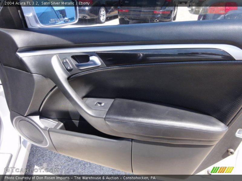 Satin Silver Metallic / Ebony 2004 Acura TL 3.2