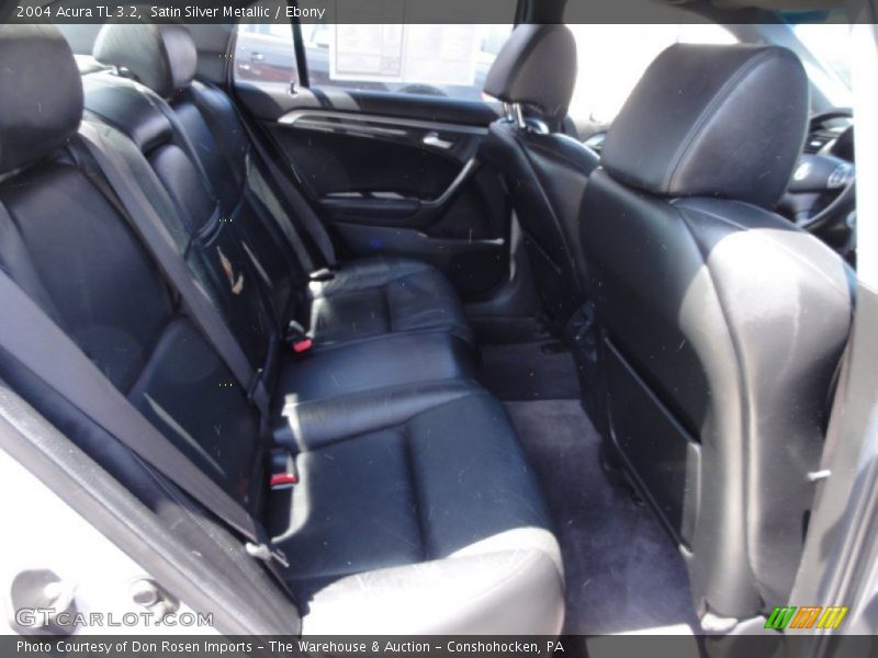 Satin Silver Metallic / Ebony 2004 Acura TL 3.2