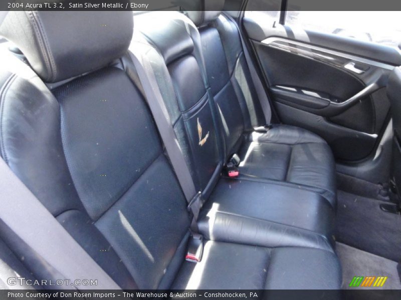 Satin Silver Metallic / Ebony 2004 Acura TL 3.2