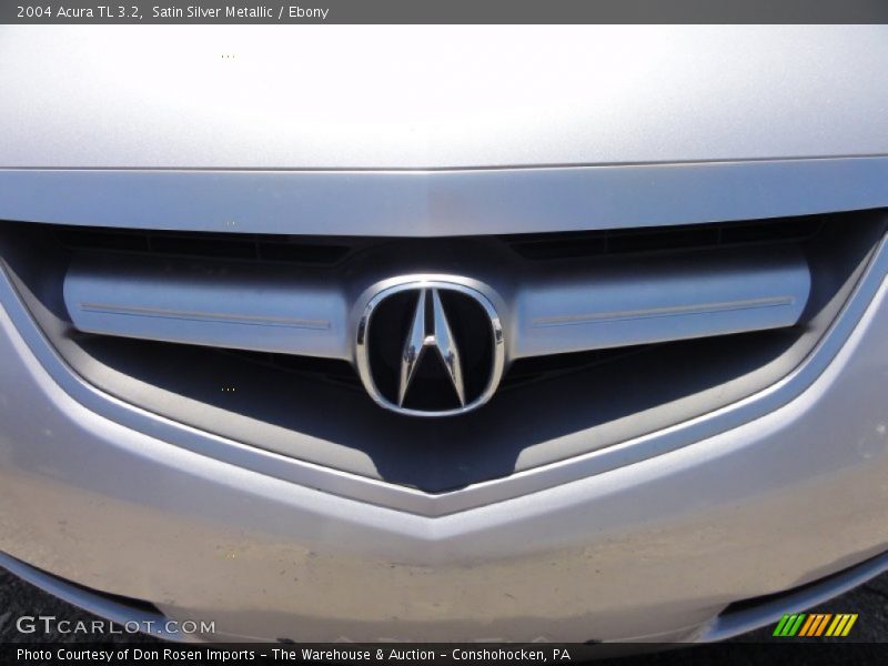 Satin Silver Metallic / Ebony 2004 Acura TL 3.2