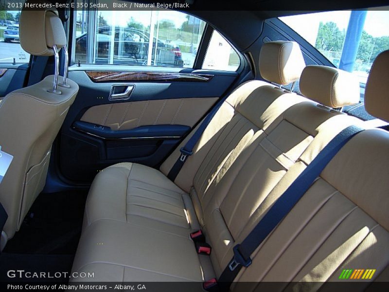 Black / Natural Beige/Black 2013 Mercedes-Benz E 350 Sedan