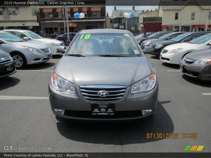 Carbon Gray Mist / Gray 2010 Hyundai Elantra GLS