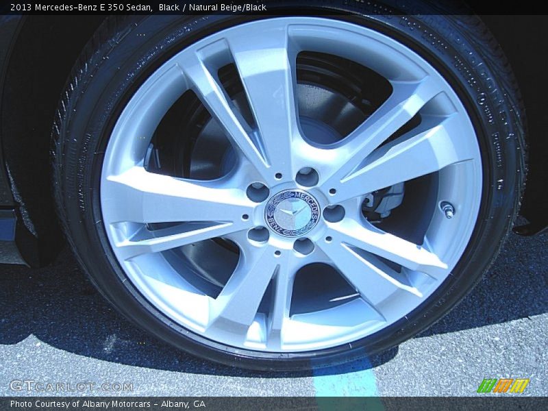 Black / Natural Beige/Black 2013 Mercedes-Benz E 350 Sedan