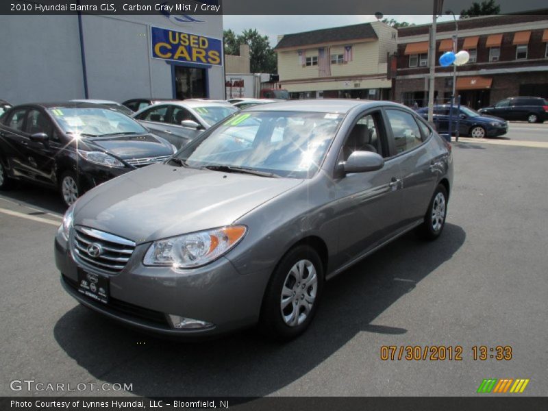 Carbon Gray Mist / Gray 2010 Hyundai Elantra GLS