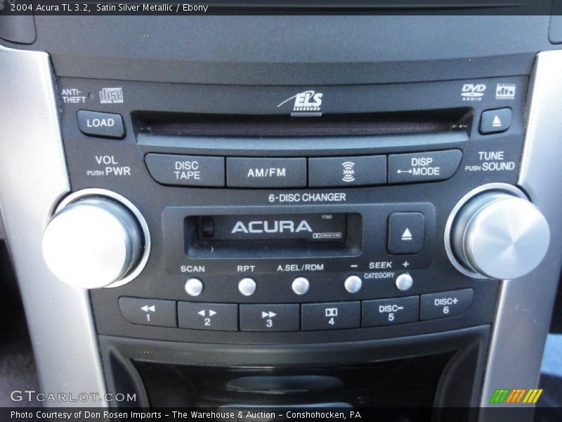 Satin Silver Metallic / Ebony 2004 Acura TL 3.2