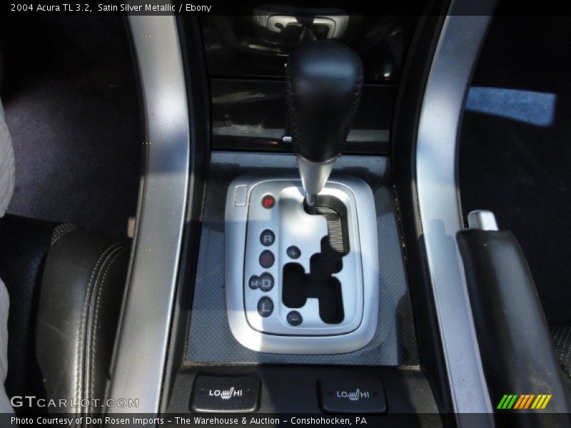 Satin Silver Metallic / Ebony 2004 Acura TL 3.2