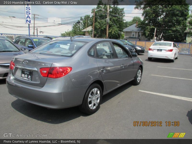 Carbon Gray Mist / Gray 2010 Hyundai Elantra GLS