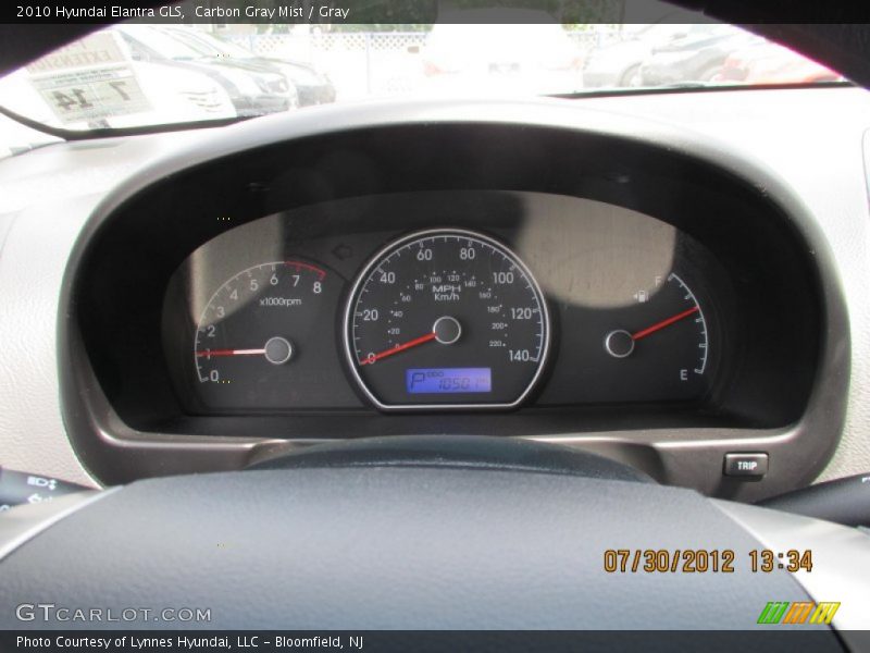 Carbon Gray Mist / Gray 2010 Hyundai Elantra GLS