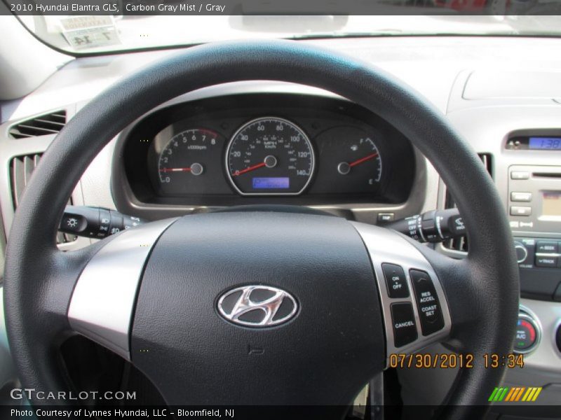 Carbon Gray Mist / Gray 2010 Hyundai Elantra GLS