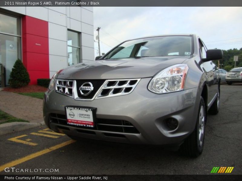 Platinum Graphite / Black 2011 Nissan Rogue S AWD