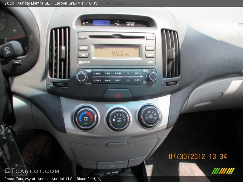 Carbon Gray Mist / Gray 2010 Hyundai Elantra GLS