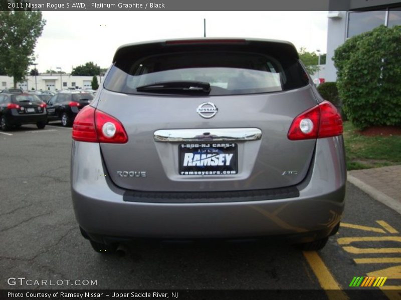 Platinum Graphite / Black 2011 Nissan Rogue S AWD
