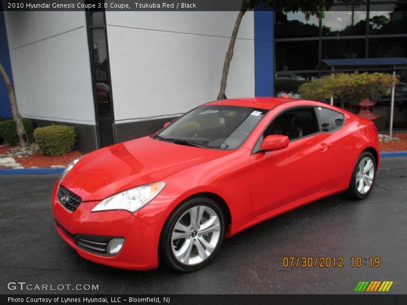Tsukuba Red / Black 2010 Hyundai Genesis Coupe 3.8 Coupe