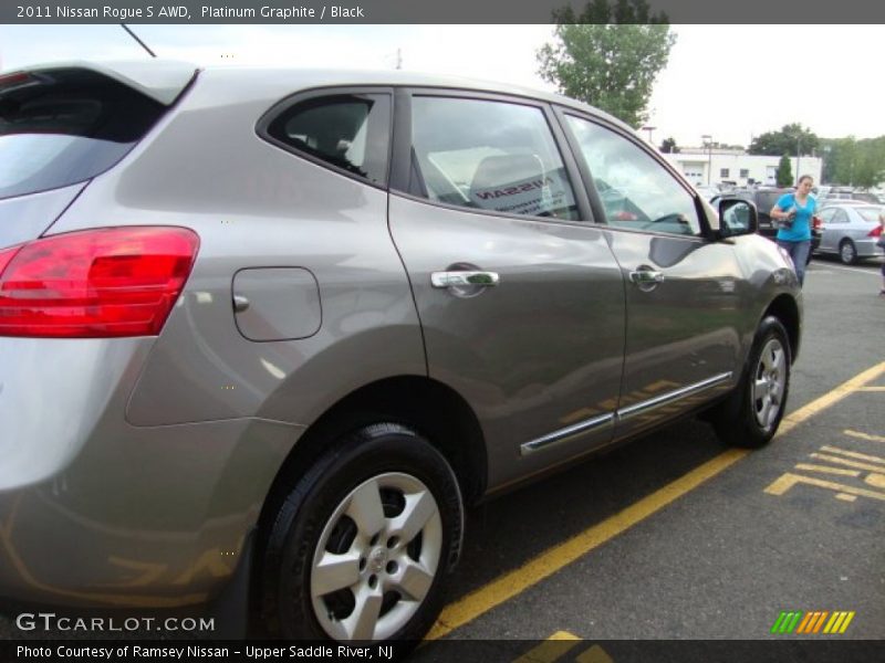 Platinum Graphite / Black 2011 Nissan Rogue S AWD