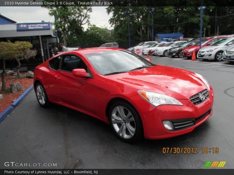 Tsukuba Red / Black 2010 Hyundai Genesis Coupe 3.8 Coupe