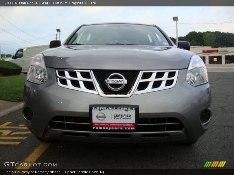 Platinum Graphite / Black 2011 Nissan Rogue S AWD