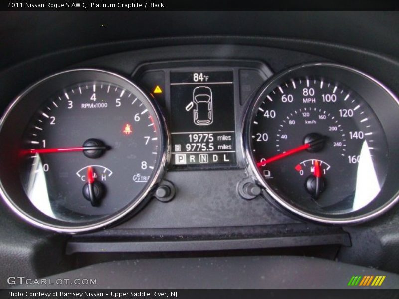 Platinum Graphite / Black 2011 Nissan Rogue S AWD