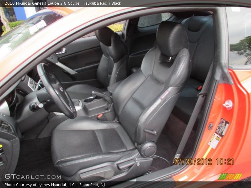 Tsukuba Red / Black 2010 Hyundai Genesis Coupe 3.8 Coupe