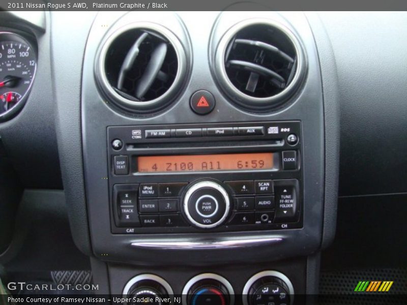 Platinum Graphite / Black 2011 Nissan Rogue S AWD
