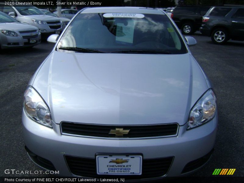 Silver Ice Metallic / Ebony 2010 Chevrolet Impala LTZ