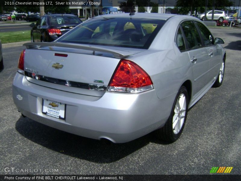 Silver Ice Metallic / Ebony 2010 Chevrolet Impala LTZ