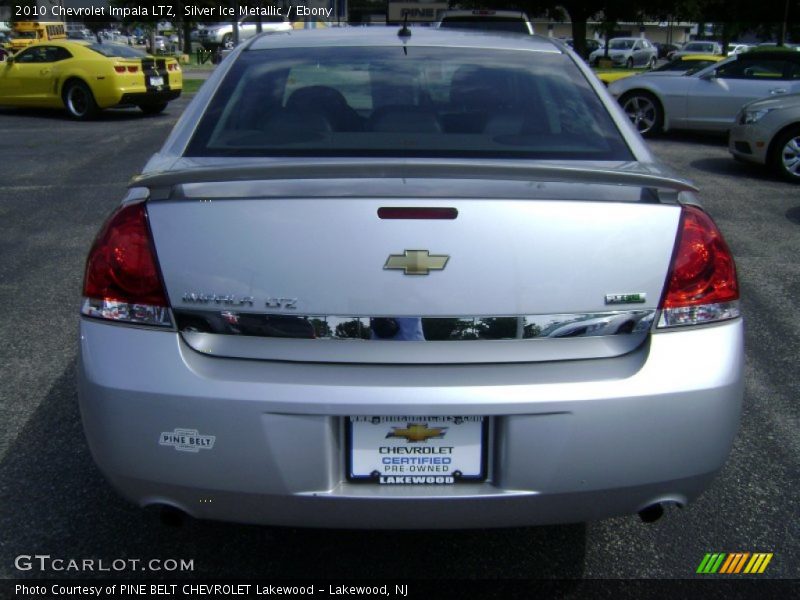 Silver Ice Metallic / Ebony 2010 Chevrolet Impala LTZ